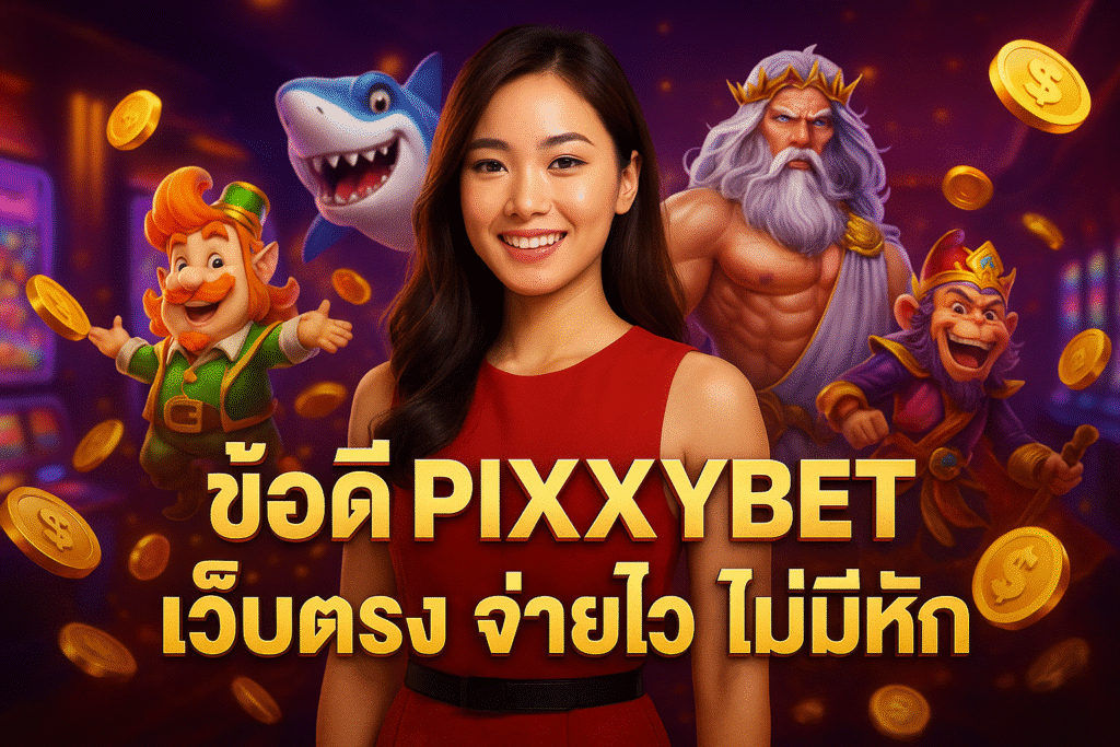 ข้อดี PIXXYBET เว็บตรง จ่ายไว ไม่มีหัก